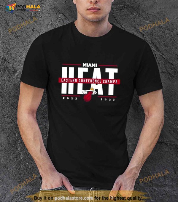 Miami Heat ISlide Youth 2023 NBA Eastern Conference Champions Shirt