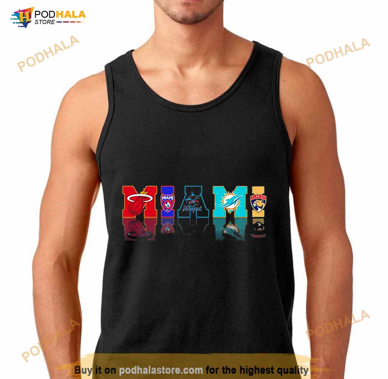 Miami Heat Miami Fc Miami Dolphins And Florida Panthers Miami Sports Teams  Logo Shirt - Bring Your Ideas, Thoughts And Imaginations Into Reality Today