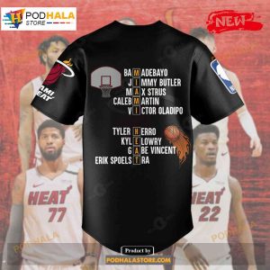 Miami Heat Nba Eastern Conference Champions 2023 Black Luxury Jersey 3