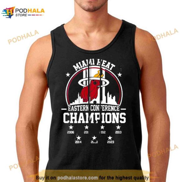 Miami Heat NBA Eastern Conference Champions 2023 Shirt
