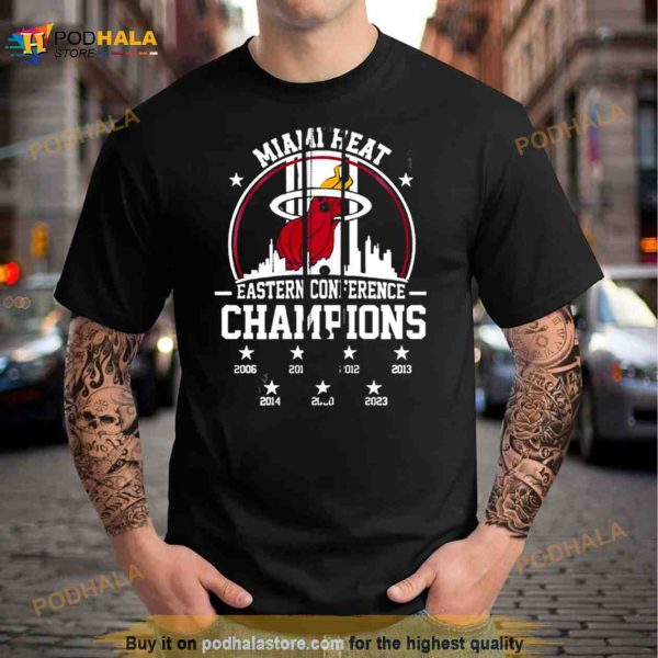 Miami Heat NBA Eastern Conference Champions 2023 Shirt