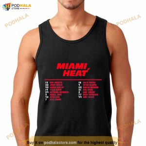 Miami Heat NBA Finals Roster 2023 Shirt