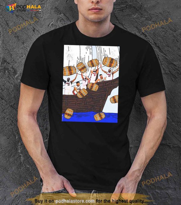 Miami Heat Squeezed in a Boston Cafecito Party 2023 Shirt