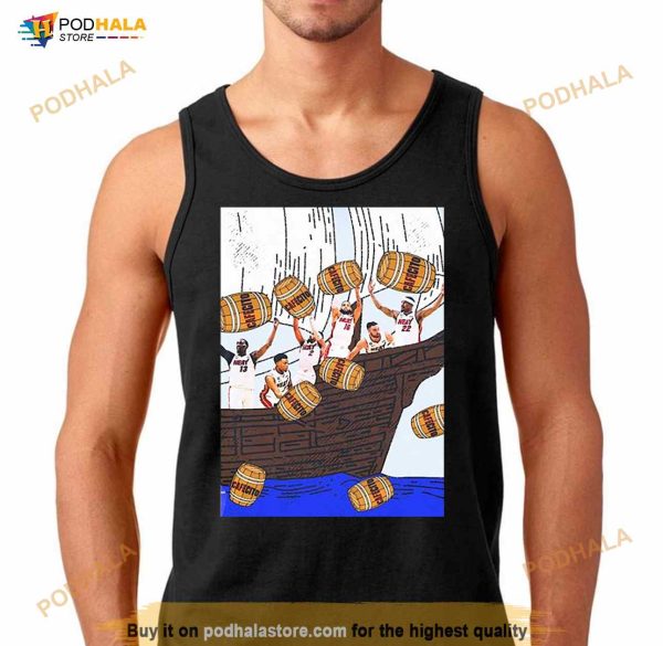Miami Heat Squeezed in a Boston Cafecito Party 2023 Shirt