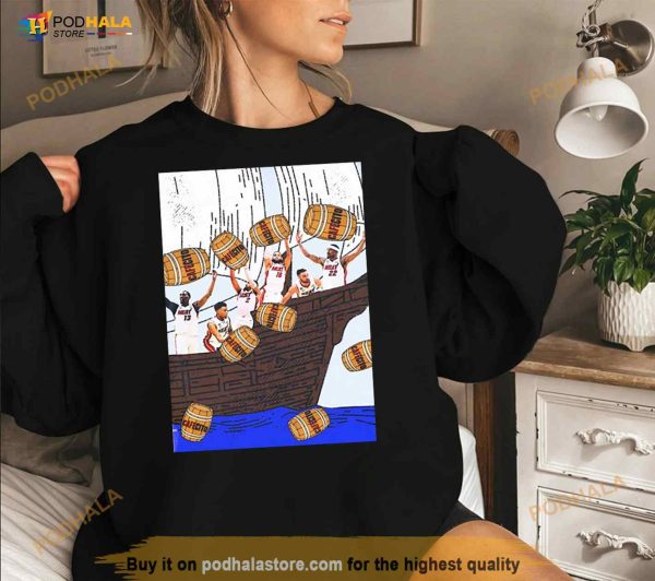 Miami Heat Squeezed in a Boston Cafecito Party 2023 Shirt