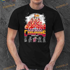Miami Heat Team Player 2023 Eastern Conference Champions Shirt