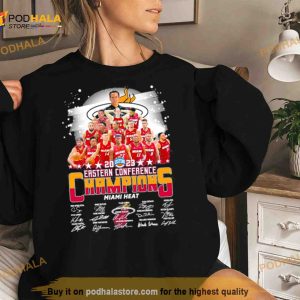Miami Heat Team Player 2023 Eastern Conference Champions Shirt 3