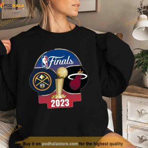 Miami Heat Vs Denver Nuggets 2023 Nba Finals Dueling Shirt 3