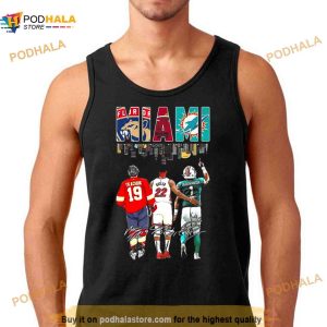 Miami Sports Skyline Matthew Tkachuk Jimmy Butler And Tua Tagovailoa Signatures Shirt
