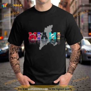 Miami Team Sport Legend Champions 2023 Shirt