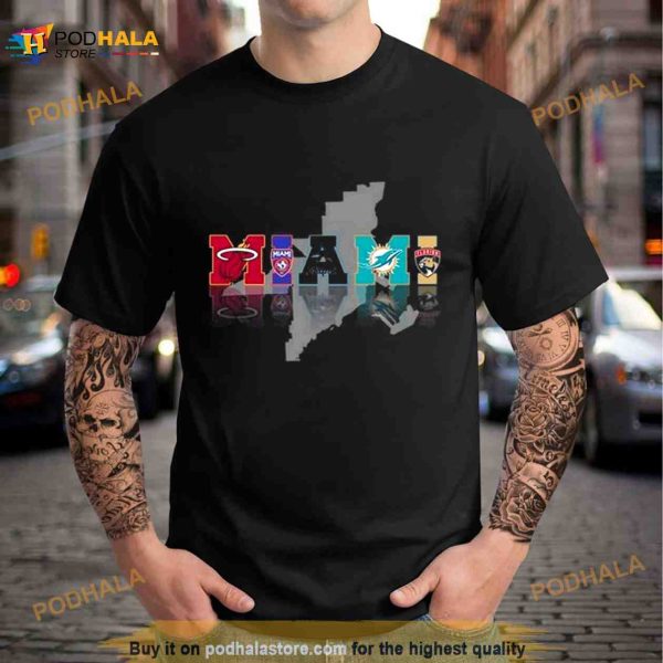 Miami Team Sport Legend Champions 2023 Shirt