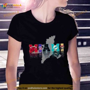 Miami Team Sport Legend Champions 2023 Shirt 2