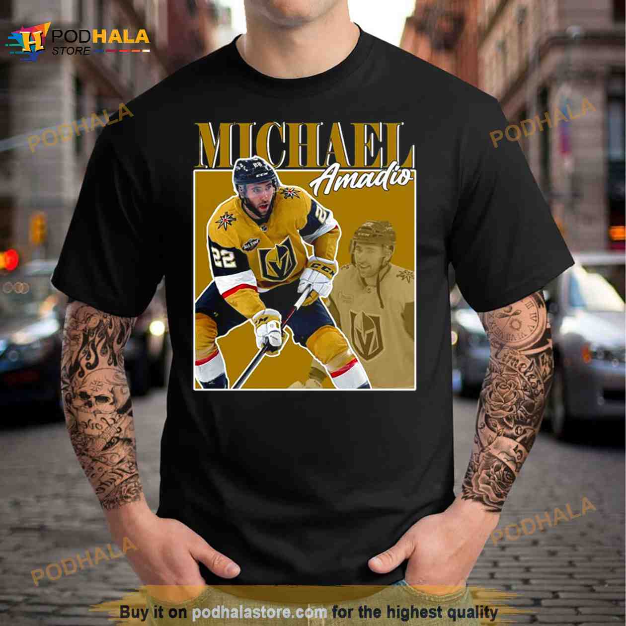 Michael Amadio Homage photo Shirt Michael Amadio Homage photo Shirt
