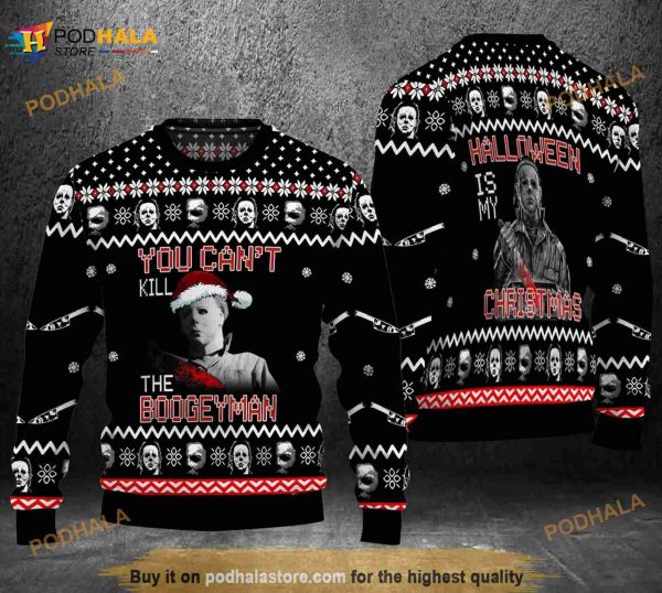 Michael Myers You Can’t Kill The Boogey Man Ugly Sweater