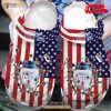 Michelob Ultra American Flag Crocs Classic Clog Shoes