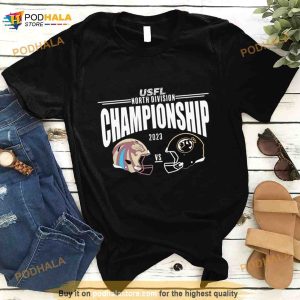 Michigan Panthers Vs Pittsburgh Maulers 2023 USFL North Division Champions Shirt
