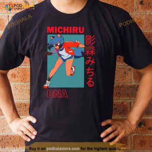 Michiru Kagemori Bna Trigger Anime Shirt 2