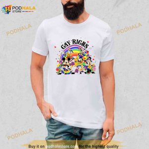Mickey and Friends Lgbt Pride Shirt