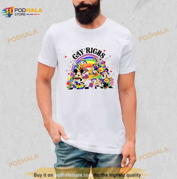 Mickey and Friends Lgbt Pride Shirt