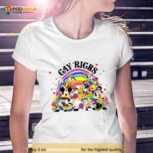 Mickey And Friends Lgbt Pride Shirt 2