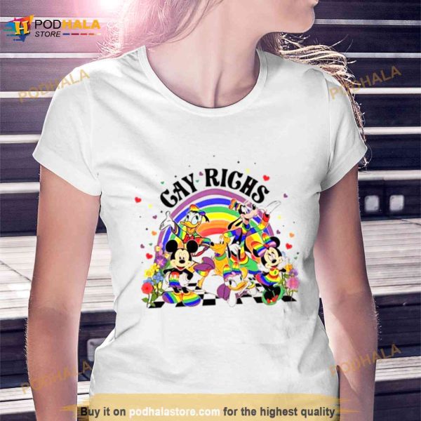 Mickey and Friends Lgbt Pride Shirt