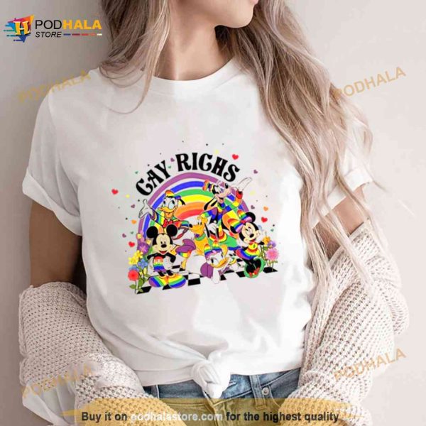 Mickey and Friends Lgbt Pride Shirt