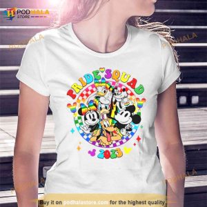 Mickey And Friends Pride Squad Lgbt 2023 Shirt