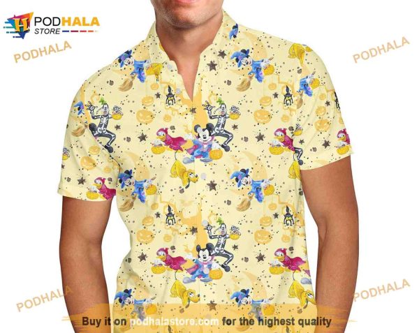 Mickey & Friends Boo To You – Halloween Disney Hawaiian Shirt