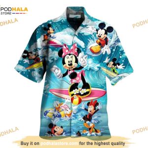 Mickey Hawaii Shirt, Disneyland Shirt, Mickey Aloha Shirt, Disney Hawaiian Shirt
