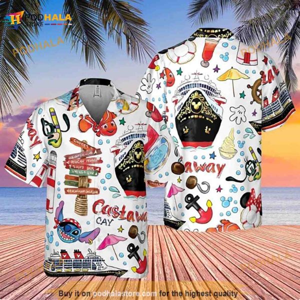 Mickey Hawaiian, Summer Hawaiian, Disney Cruise Hawaiian, Disney World Cruise Gift Hawaiian