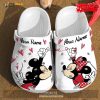 Mickey Minnie Kiss Disney Pattern Couple Mouse Unique Gifts For Fans Crocs Clog Shoes