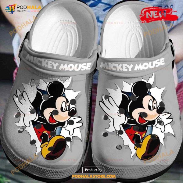 Mickey Mouse Crocs Clog Shoes Crocs For Unisex & Kids