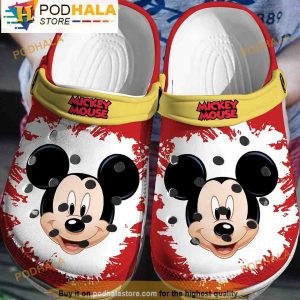 Mickey Mouse Ears Disney 3D Crocs Clog Shoes, Funny Crocs