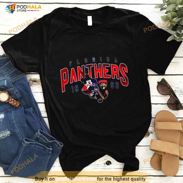 Mickey Mouse Florida Panthers Disney Hockey 2023 Shirt