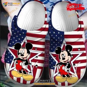 Mickey Mouse For Unisex & Kids Crocs Clog Shoes