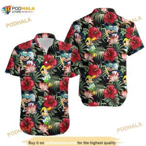 Mickey Mouse Funny Hawaiian Shirt, Disney Aloha Beach Shirt