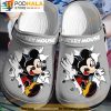 Mickey Mouse Grey 3D Crocs Clog Shoes, Funny Crocs