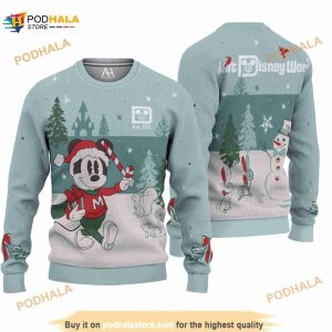Mickey Mouse Holiday Spirit Jersey Christmas Sweater