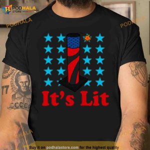 Middleclassfancy It's Lit 4th Of July Shirt 3