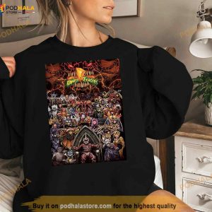 Mighty Morphin Power Rangers All Villains Tee 3