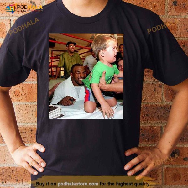 Mike Tyson Biting A Kid New Shirt