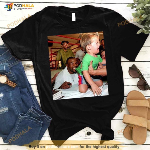 Mike Tyson Biting A Kid New Shirt