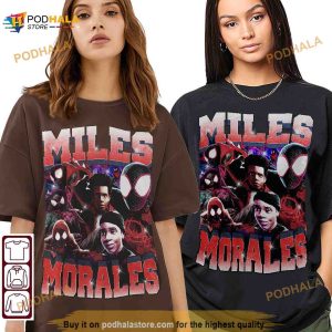 Miles Morales 90s Vintage Shirt Miles Morales Tee Spider Man Merch For Fans 2