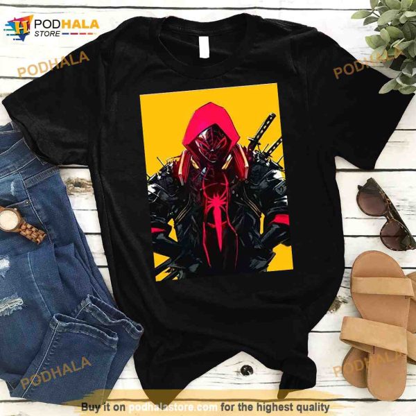 Miles Morales Spider Man Across The SpiderVerse Ninja Style Shirt