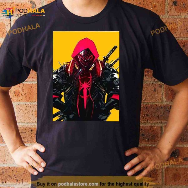Miles Morales Spider Man Across The SpiderVerse Ninja Style Shirt
