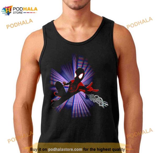 Miles Morales Spider Verse Graphic Shirt