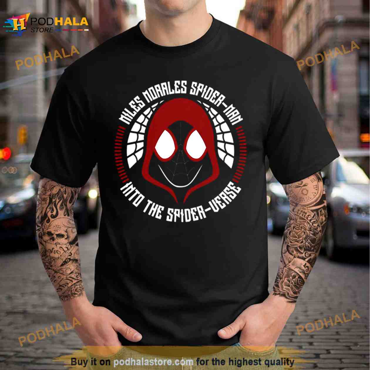 Miles Morales Spider Verse Shirt Miles Morales Spider Verse Shirt