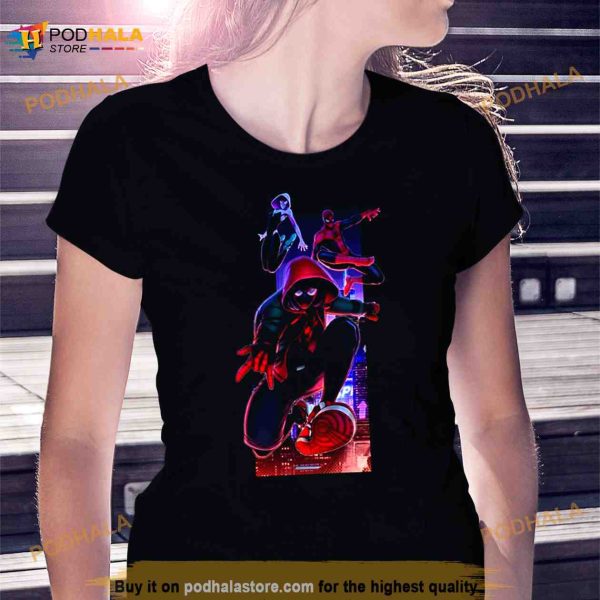 Miles Peter And Gwen Graphic Shirt