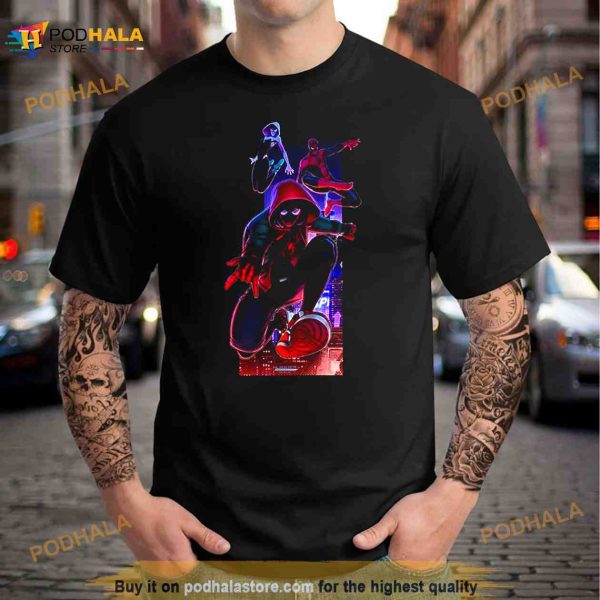 Miles Peter And Gwen Graphic Shirt