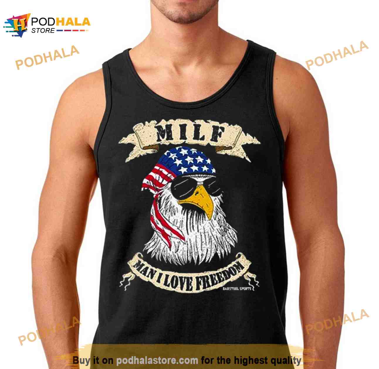 Milf Man I Love Freedom Eagles Usa 2023 Shirt